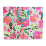 Gift Bag-AC01MB - Aqua Camellia Medium Gift Bag-Whistlefish