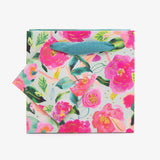 Gift Bag-AC01SB - Aqua Camellia Small Gift Bag-Whistlefish