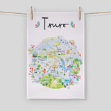 Tea Towel-CR20TT - Truro Map Tea Towel-Whistlefish