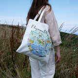 Tote Bag - CR12TB - Plymouth Map Tote Bag - Plymouth Map Tote Bag - Whistlefish