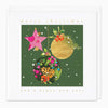 XA044 - Watercolour Baubles Christmas Card