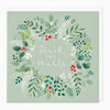 XA099 - Leafy Berry Burst Christmas Card