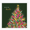 XA064 - Pink & Gold Tree Christmas Card