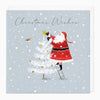 XA165 - Santa Star Christmas Card