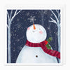 XA169 - Gazing Snowman Christmas Card