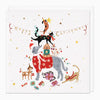 XA189 - Pyramid Of Pets Christmas Card