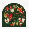 XA074 - With Love Hearts Christmas Card