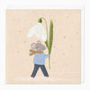 XA199 - Mini Mice Snowdrop Christmas Card
