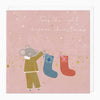 XA200 - Mini Mice Stockings Christmas Card