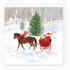 XA198 - Santas Horse Christmas Card