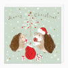 XA211 - Hedgehog Santa Christmas Card