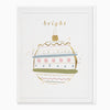 XA282 - Delicate Bauble Christmas Card