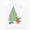 XA183 - Toby & The Tree Christmas Card