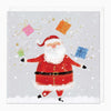 XA166 - Juggling Santa Christmas Card