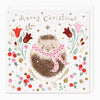 XA212 - Cost Hedgehog Christmas Card