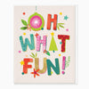 XA272 - Oh What Fun Christmas Card