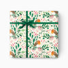CWP005 - Garden Robins Christmas Wrapping Paper