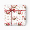 CWP016 - Hedgehogs Christmas Wrapping Paper