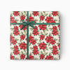 CWP039 - Poinsettia Christmas Wrapping Paper