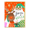 Christmas Card - Z089 - Jingle Bells Christmas Card - Jingle Bells Christmas Card - Whistlefish