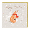 Christmas Card - Z167 - Festive Friends, Fox Christmas Card - Festive Friends, Fox Christmas Card - Whistlefish