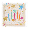 E598 - Star Candle Birthday Card