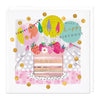 E629 - Strawberry Birthday Cake Card