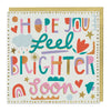 E692 - Feel Brighter Soon Patchwork Card