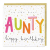 E696 - The Best Aunty Birthday Card