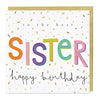 E699 - The Best Sister Birthday Card