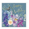 E726 - Floral Butterfly birthday Card