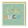 E762 - Golden Wishes Good Luck Card