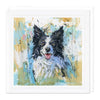 F003 - Border Collie 2 Art Card