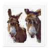 F005 - Donkeys Art Card