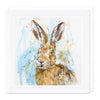 F014 - September Hare Art Card