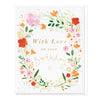 F227 - Floral Love Birthday Card