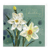 F423 - Narcissi Birthday Card