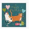 F526 - Happy Cats Birthday Card