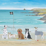Framed Print-HC357F - Man's Best Friend Small Framed Print-Hannah Cole