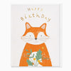 G080 - Thoughtful Cat Birthday Card