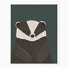 G105 - Woodland Wonders Badger Card