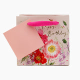 Gift Bag - CR01SB - Wildflower Poppy Small Gift Bag - Wildflower Poppy Small Gift Bag - Whistlefish