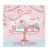 Greeting Card - E686 - Lets eat cake birthday Card - 