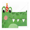Greeting Card - F049 - Colin The Crocodile Cut-Out Card - Colin The Crocodile Cut-Out Card - Whistlefish
