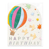 Greeting Card - F119 - Hot-Air Balloon Birthday Arch Card - Hot-Air Balloon Birthday Arch Card - Whistlefish