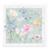 Greeting Card - F201 - Delicate Floral Sympathy Card - Delicate Floral Sympathy Card - Whistlefish