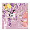 Greeting Card - F205 - Cat In The Blossoms Birthday Card - Cat In The Blossoms Birthday Card - Whistlefish