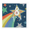 Greeting Card - F264 - 8 Star Birthday Card - 8 Star Birthday Card - Whistlefish