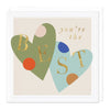 Greeting Card - F286 - You're The Best Heart Card - You're The Best Heart Card - Whistlefish