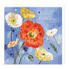 Greeting Card - F303 - Wild Florals Poppy Birthday Card - Wild Florals Poppy Birthday Card - Whistlefish